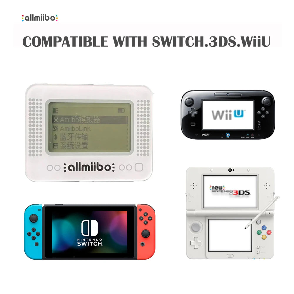 Pixl NFC Infinite Card Swipe Bluetooth Emulator - Intelligent Smart Simulator for Nintendo Switch Gaming Accessory